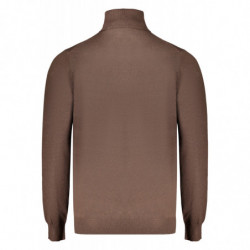 NORWAY 1963 MAGLIA UOMO MARRONE