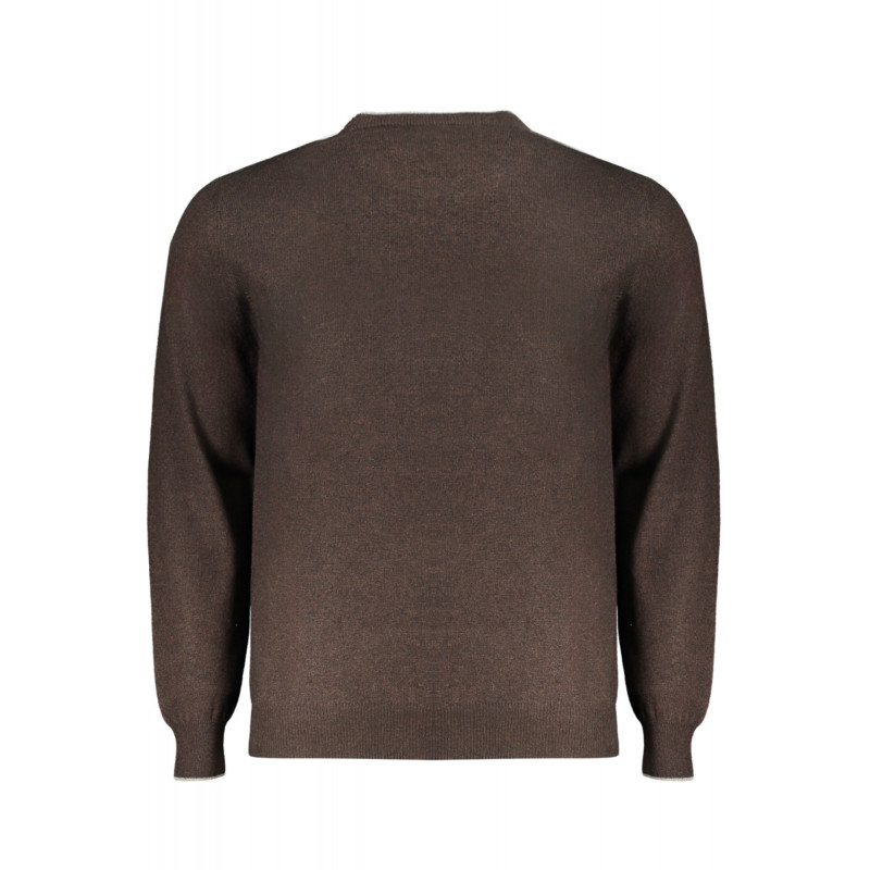 HARMONT & BLAINE MEN'S BROWN SWEATER