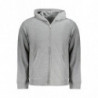 SUDADERA CALVIN KLEIN HOMBRE GRIS CREMALLERA