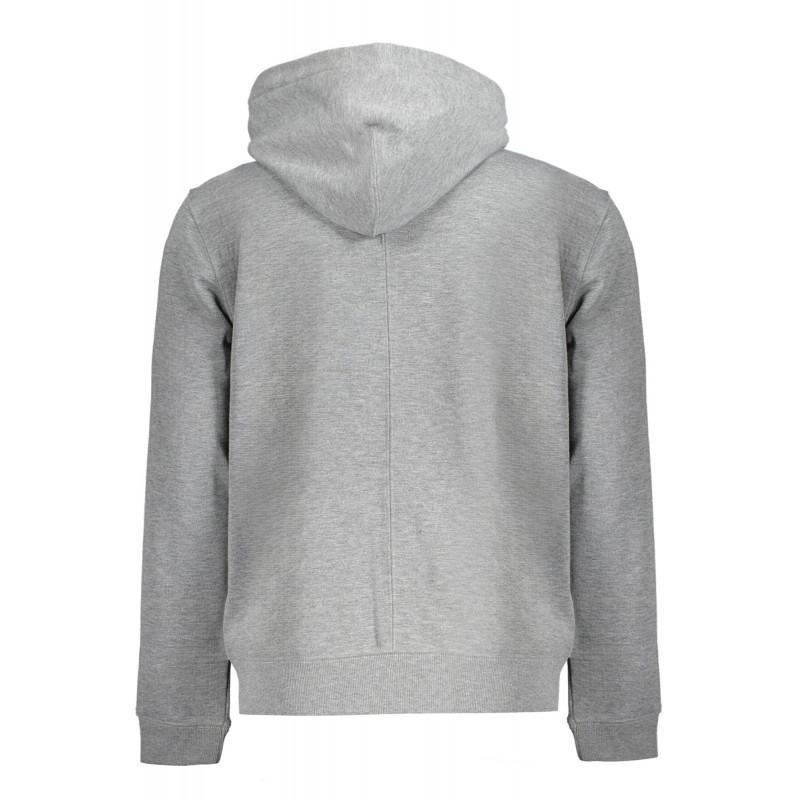 SUDADERA CALVIN KLEIN HOMBRE GRIS CREMALLERA