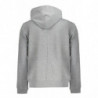 CALVIN KLEIN HERREN-SWEATSHIRT MIT GRAUEM ZIP