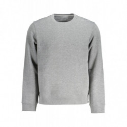CALVIN KLEIN HERREN-SWEATSHIRT GRAU MIT REISSVERSCHLUSS