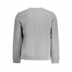 SWEAT-SHIRT SANS FERMETURE ÉCLAIR GRIS CALVIN KLEIN POUR HOMMES
