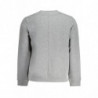 SUDADERA GRIS SIN CREMALLERA CALVIN KLEIN HOMBRE