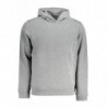 CALVIN KLEIN HERREN-SWEATSHIRT GRAU MIT REISSVERSCHLUSS