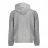 SUDADERA GRIS SIN CREMALLERA CALVIN KLEIN HOMBRE