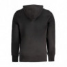 SWEAT-SHIRT SANS FERMETURE ÉCLAIR NOIR CALVIN KLEIN POUR HOMMES