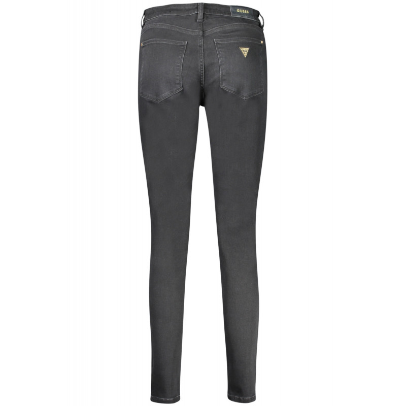 GUESS JEANS WOMEN'S BLACK DENIM JEANS