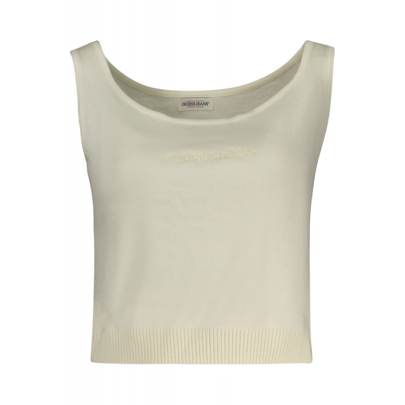 GUESS JEANS TOP FEMME BLANC