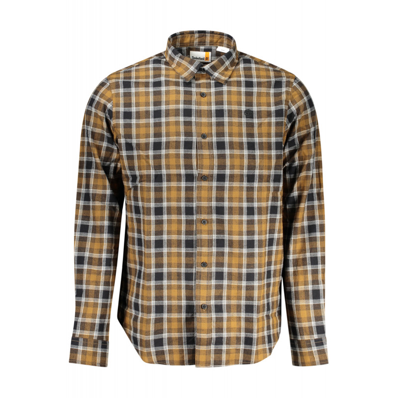 TIMBERLAND CHEMISE À MANCHES LONGUES HOMME MARRON