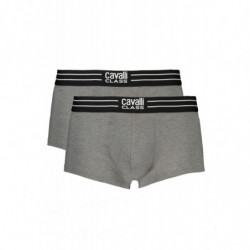 BOXER CAVALLI CLASS HOMME GRIS