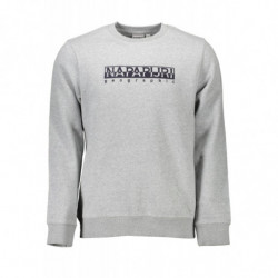 SUDADERA NAPAPIJRI SIN CREMALLERA HOMBRE GRIS