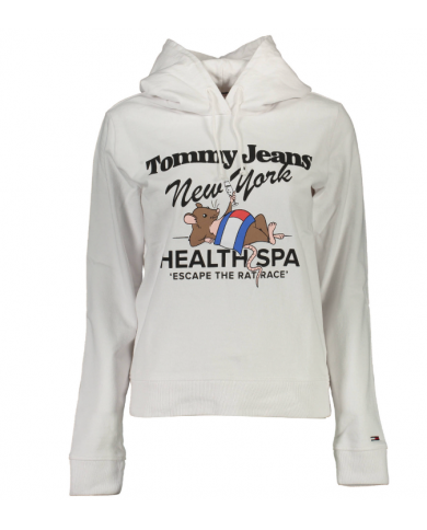 Tommy Hilfiger Sweat à capuche - Bianco DW0DW14874_BIANCO_YBR