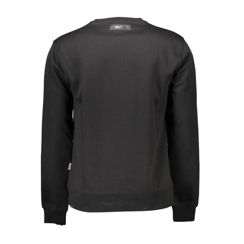 SUDADERA PLEIN SPORT SIN CREMALLERA HOMBRE NEGRO