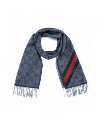 Echarpes Bleu Unisex