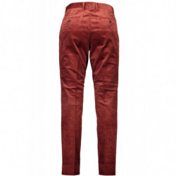GANT RED MEN'S TROUSERS
