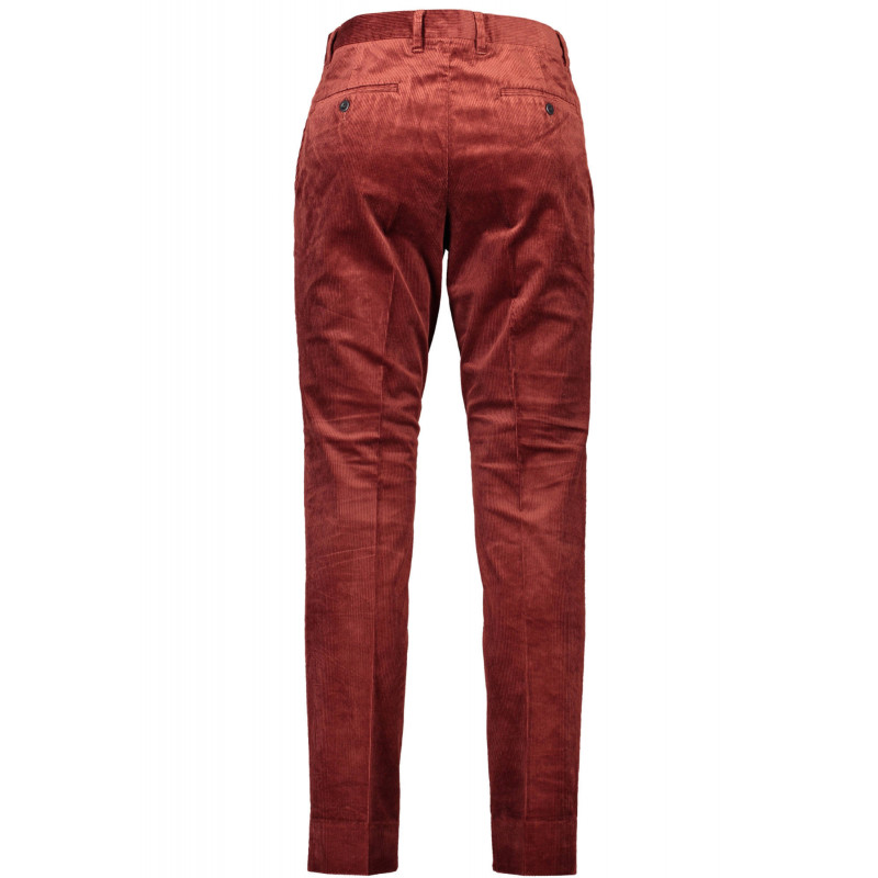 GANT RED MEN'S TROUSERS