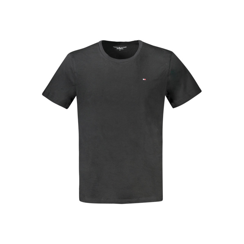 TOMMY HILFIGER KURZARM-T-SHIRT HERREN SCHWARZ
