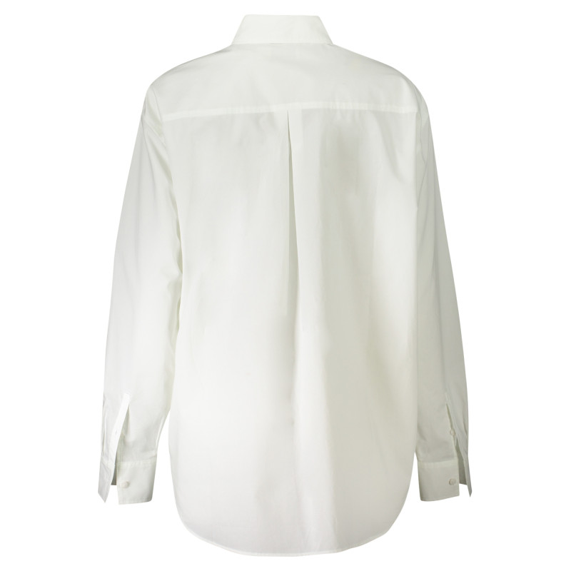 CALVIN KLEIN LONG SLEEVE SHIRT WOMEN WHITE