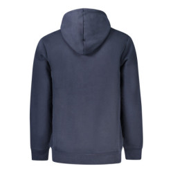 TIMBERLAND MEN'S BLUE ZIP-UP SWEATSHIRT