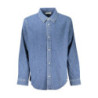 CALVIN KLEIN LONG SLEEVE SHIRT MEN BLUE
