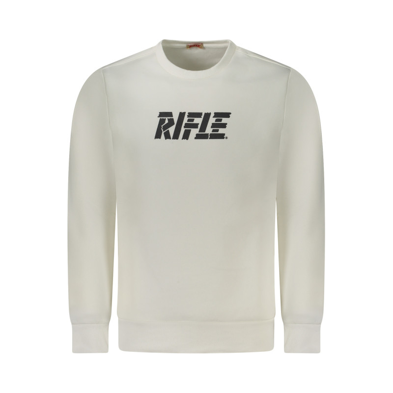 SUDADERA RIFLE SIN CREMALLERA HOMBRE BLANCA