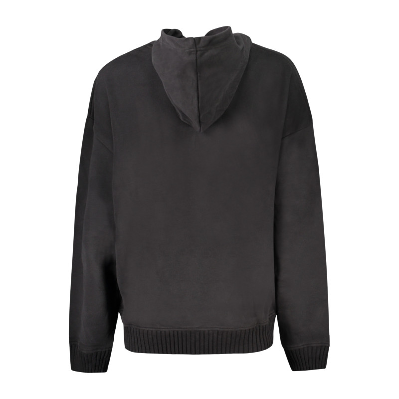 SWEAT-SHIRT CALVIN KLEIN SANS ZIP FEMME NOIR