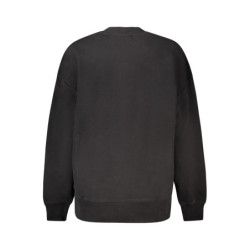 SWEAT-SHIRT CALVIN KLEIN SANS ZIP FEMME NOIR