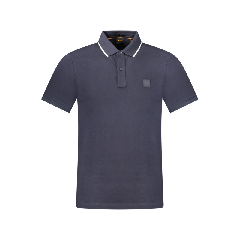 POLO HUGO BOSS MANGA CORTA HOMBRE AZUL