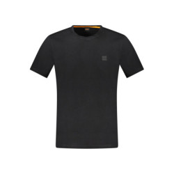 HUGO BOSS MEN'S SHORT SLEEVE T-SHIRT BLACK