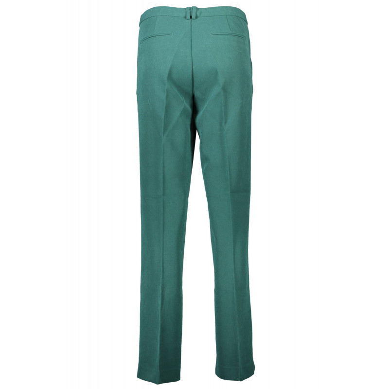 GANT WOMEN'S GREEN TROUSERS