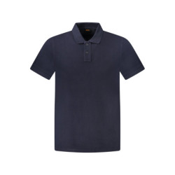 HUGO BOSS POLO MANICHE CORTE UOMO BLU