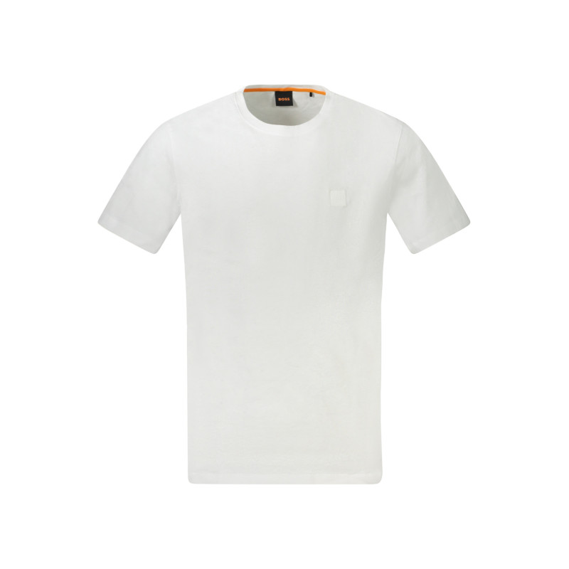 HUGO BOSS T-SHIRT MANICHE CORTE UOMO BIANCO