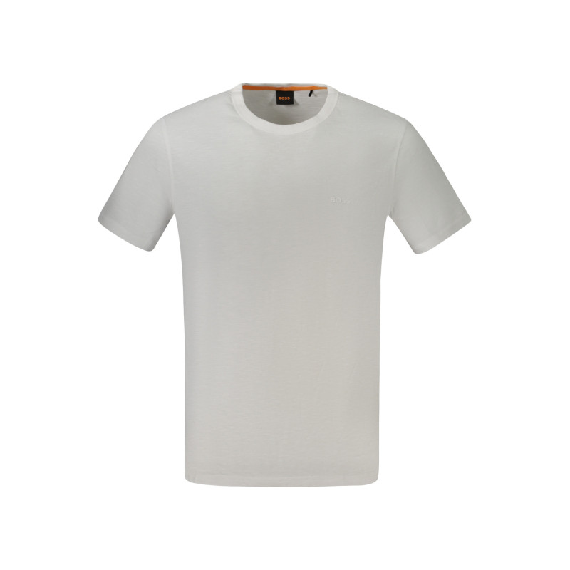 T-SHIRT À MANCHES COURTES POUR HOMMES HUGO BOSS BLANC