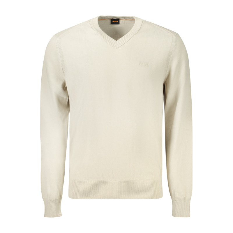 HUGO BOSS HERREN PULLOVER BEIGE
