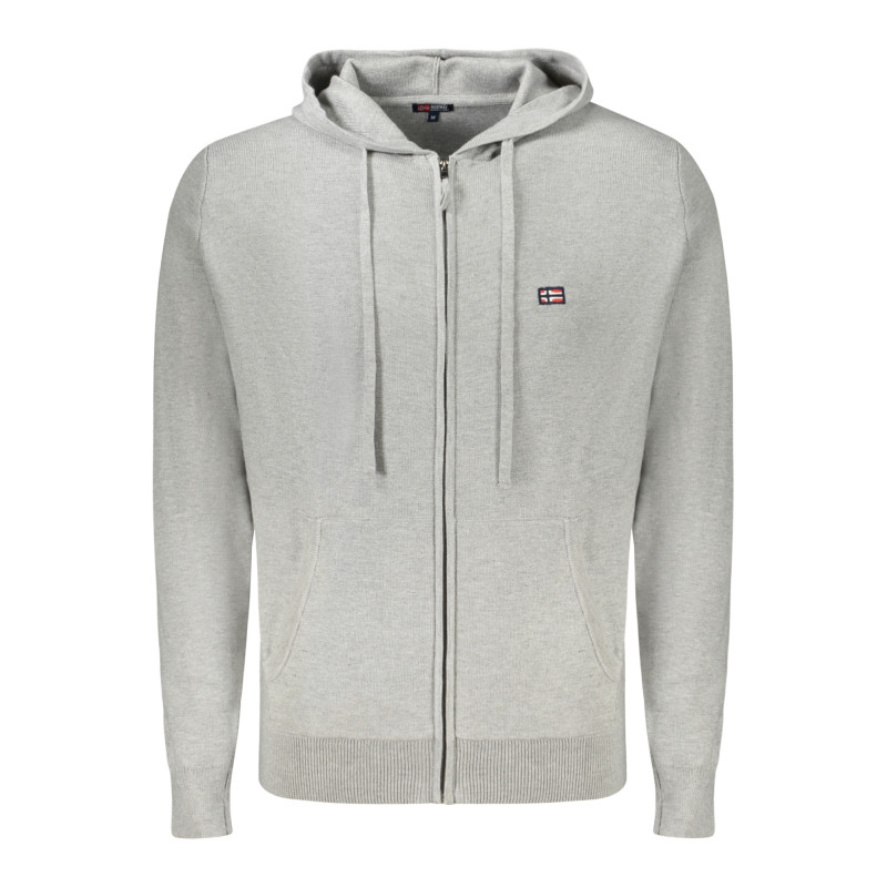 NORVEGE 1963 CARDIGAN HOMME GRIS