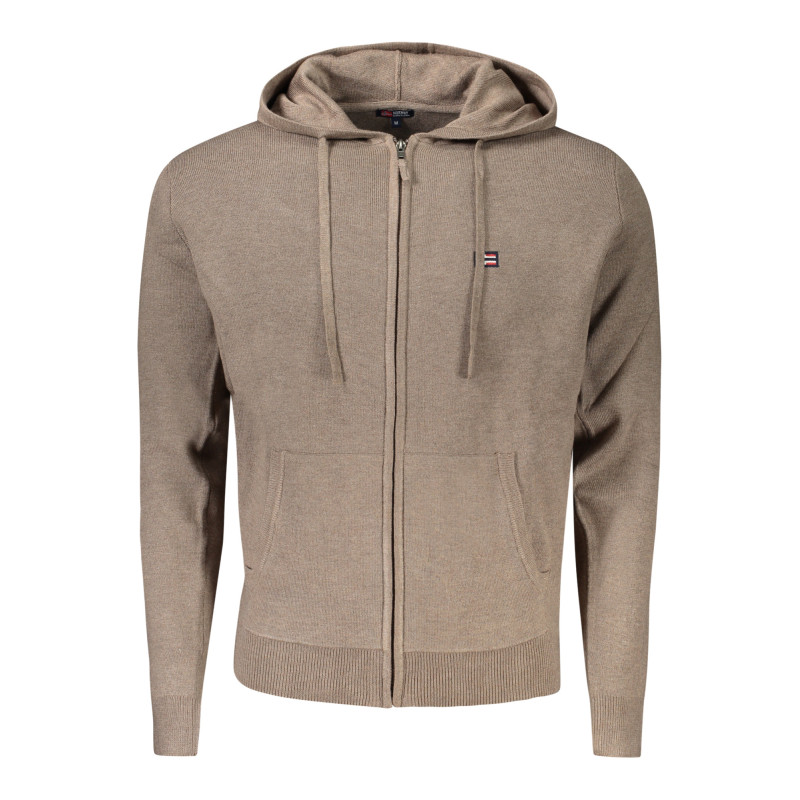 NORUEGA 1963 CÁRDIGAN DE HOMBRE MARRÓN