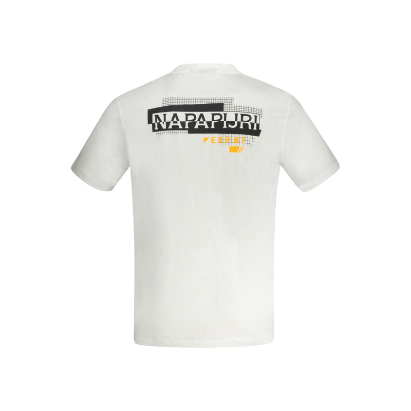 NAPAPIJRI T-SHIRT MANICHE CORTE UOMO BIANCO