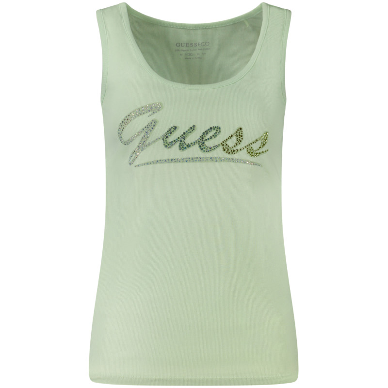 DÉBARDEUR FEMME GUESS JEANS VERT