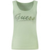 GUESS JEANS WOMEN'S TANK TOP GREEN