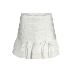 GUESS JEANS SHORT SKIRT WOMEN WHITE