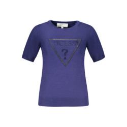 GUESS JEANS WOMEN'S BLUE SWEATER