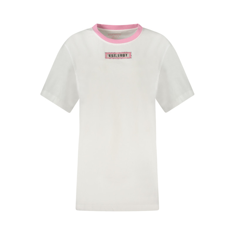 CAMISETA GUESS JEANS MANGA CORTA MUJER BLANCA