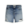 GUESS JEANS JEANS SHORT FEMME BLEU