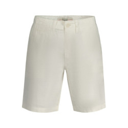 PANTALON BERMUDA HOMME GUESS JEANS BLANC