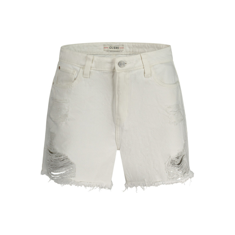 GUESS JEANS JEANS SHORT MUJER BLANCO