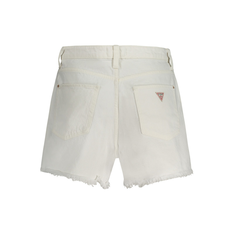 GUESS JEANS JEANS SHORT MUJER BLANCO