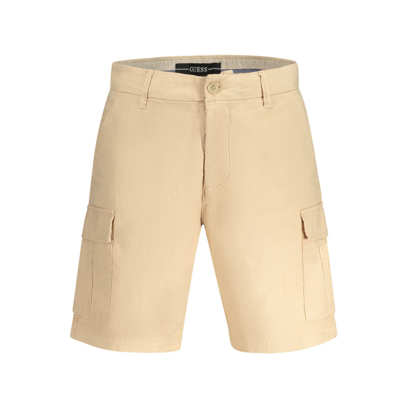 PANTALONES BERMUDAS PARA HOMBRE GUESS JEANS BEIGE