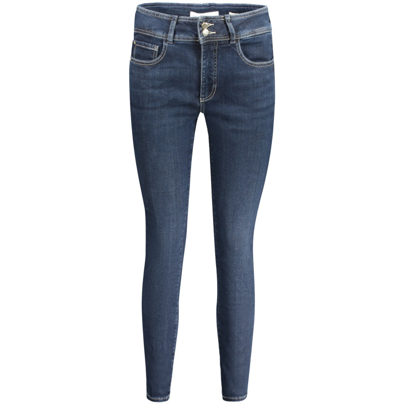 GUESS JEANS WOMEN'S DENIM JEANS BLUE