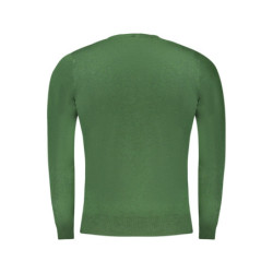 CAVALLI CLASS GREEN MEN'S SWEATER